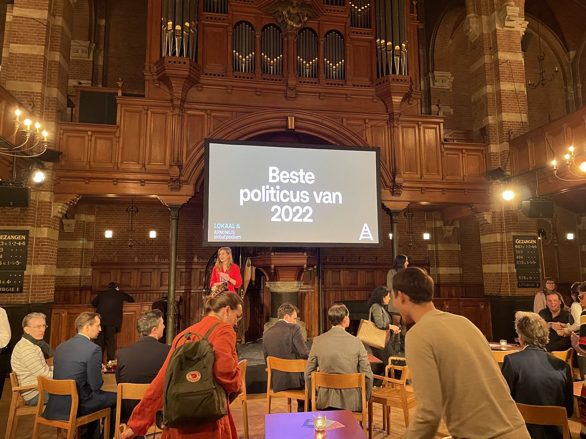 Zometeen weten we wie er het Beste Raadslid van Rotterdam van 2022 is ☺️