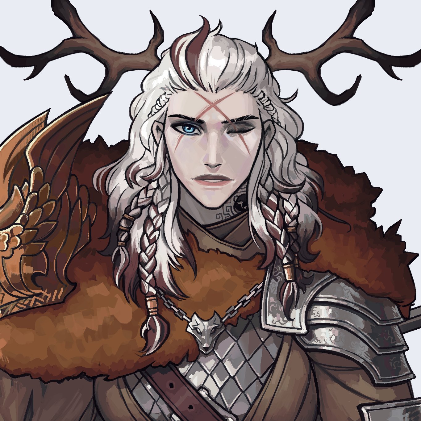 pocketchicken-on-twitter-dnd-character-commission-big-antlers-and-a