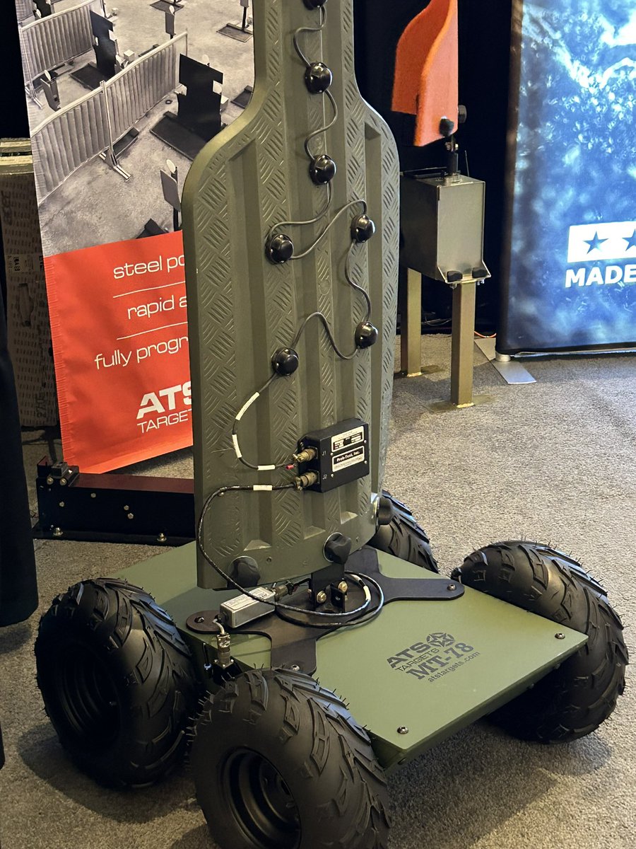 New for 2023, MILES target systems for moving robots and pop-up target systems. Come see it at #shotshow booth 20553! #livefiretraining #rifletraining #pistoltraining