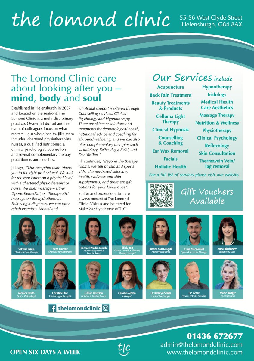 IRIDOLOGYSCOTL1's tweet image. The Lomond Clinic in Helensburgh, Scotland.