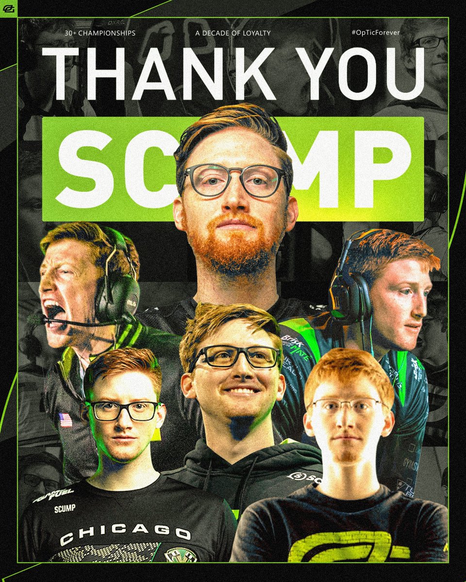 CoDIntelES's tweet photo. Scump, oficialmente, se retiró del competitivo de Call of Duty 🐐💚 https://t.co/u8n4oeTQxA