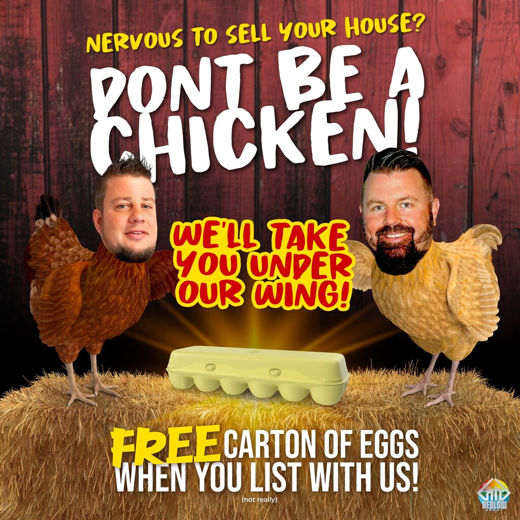 redlowgroup's tweet photo. 🐔🥚 Eggs are a big deal right now just like the decision is to sell your house.

#eggs #cartonofeggs #egg #eggprices #realestate #redlowgroup #redlow #chicken #dontbeachicken #nervous #freeeggs https://t.co/lH5wpjAzKQ https://t.co/MCui9QhcgY