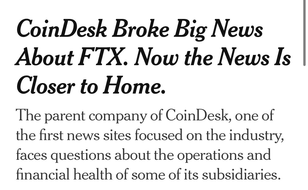 PRJCTDuality's tweet photo. Fud?? 😢 #cryptocurrency #coindesk https://t.co/0H042tR38R