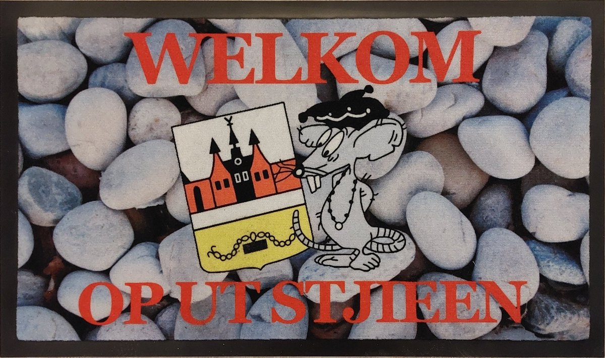 smiega's tweet photo. De #deurmat is al goed! #Carnaval2023 #hkcdeprammekes 🎉 #nog32dagen https://t.co/boBzKeKzco