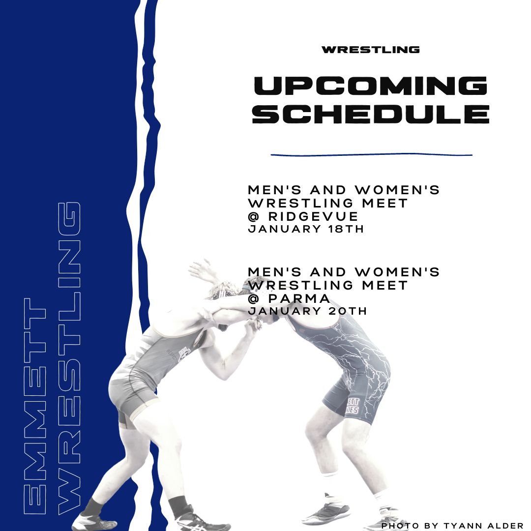 This week's activity schedule!