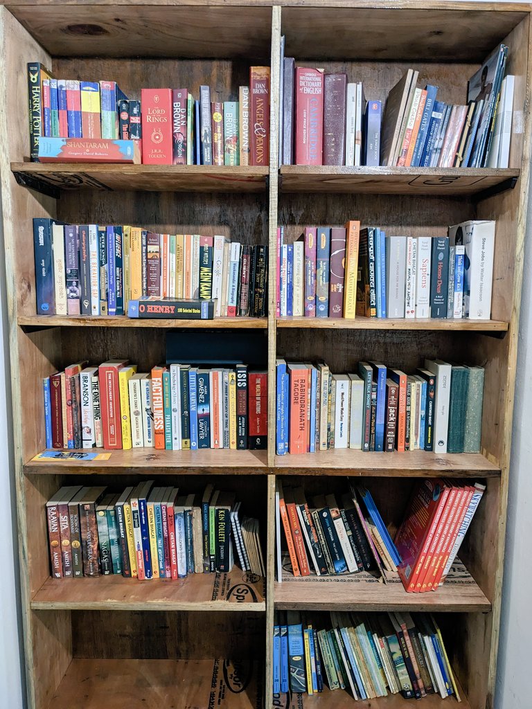 Moving my treasure to a new home reminded me of the Ravenclaw motto,"Wit beyond measure is man's greatest treasure!".