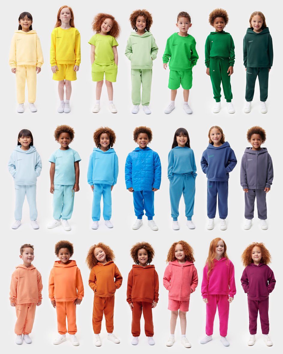 Your mini me —Available in sizes 3-12 years old
💛💚💙🧡♥️💜
pangaia.com/collections/ki… #PANGAIA
