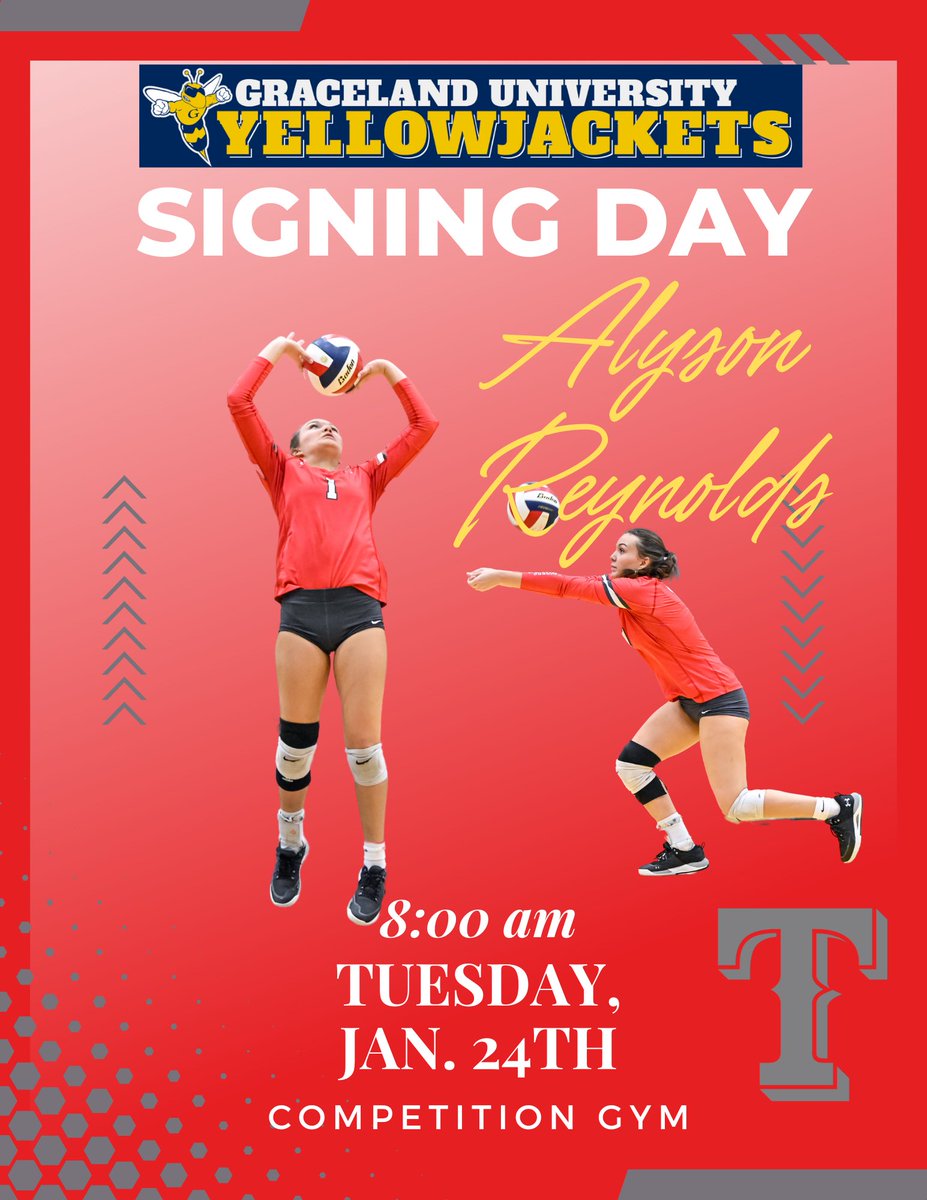 TRVB (@trvbgoraiders) on Twitter photo Come join us in celebrating Alyson Reynolds signing to Graceland University. <a href="/taft_club/">Taft Raider Athletic Booster Club</a> <a href="/NISDComArts/">CommunicationsArtsHS</a> Come join us in celebrating Alyson Reynolds signing to Graceland University. <a href="/taft_club/">Taft Raider Athletic Booster Club</a> <a href="/NISDComArts/">CommunicationsArtsHS</a>