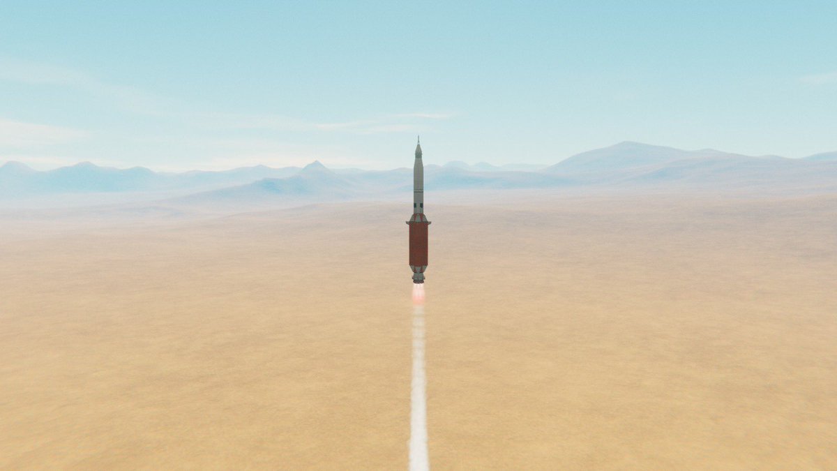 FelixFriese1's tweet photo. Slipping the surly bonds of Kerbin #KSP https://t.co/h1sNE8Y7IP