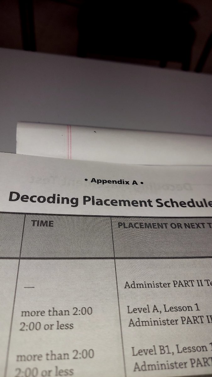 A teacher’s job is never done. Corrective Reading Training. Freedom Elementary Teacher’s Rock