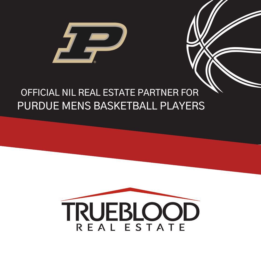 I’m thrilled to announce that I have signed an NIL deal with Trueblood Real Estate, the official Real Estate Partner of Purdue Athletics. I am looking forward to promoting their company to the Purdue community