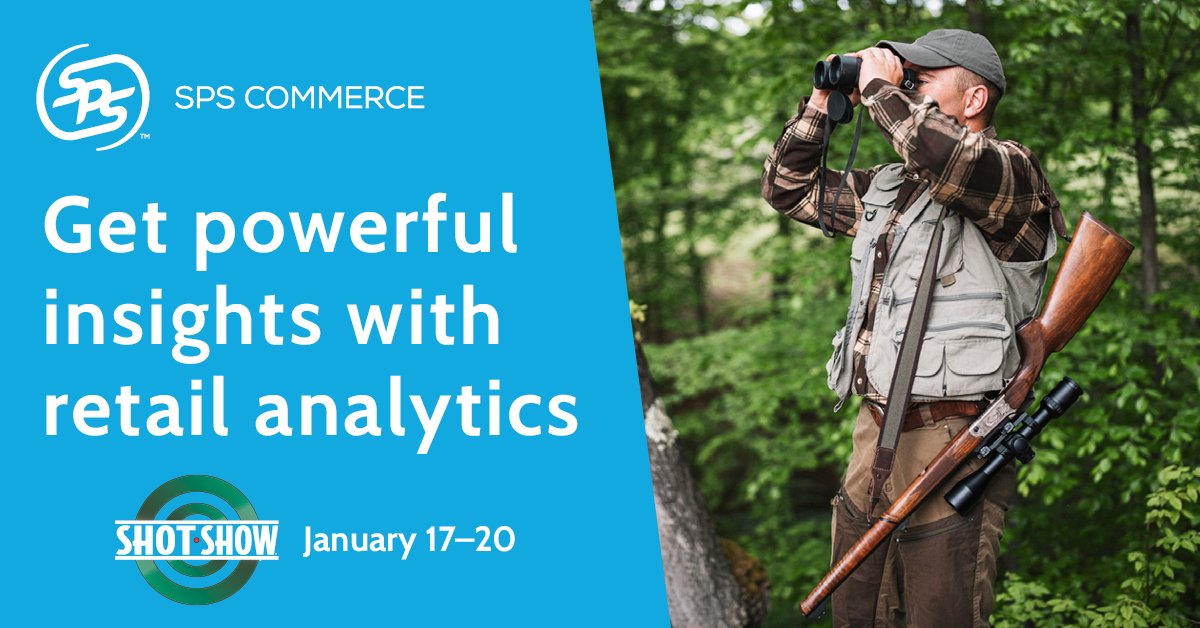 Team SPS is heading to Vegas!
If you’re attending Shot Show this year, we’d love to share how retail analytics can give you full visibility into your retail performance. Stop by booth 42053 or learn more here: bit.ly/3QAy9W5