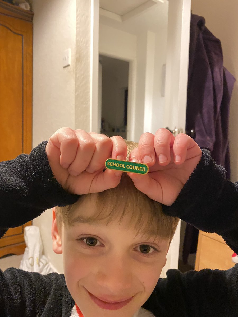 #schoolbadgesuk <a href="/SchoolBadgesUK/">School Badges UK</a> my little <a href="/HMC_School/">High Meadow Community School</a> school councillor