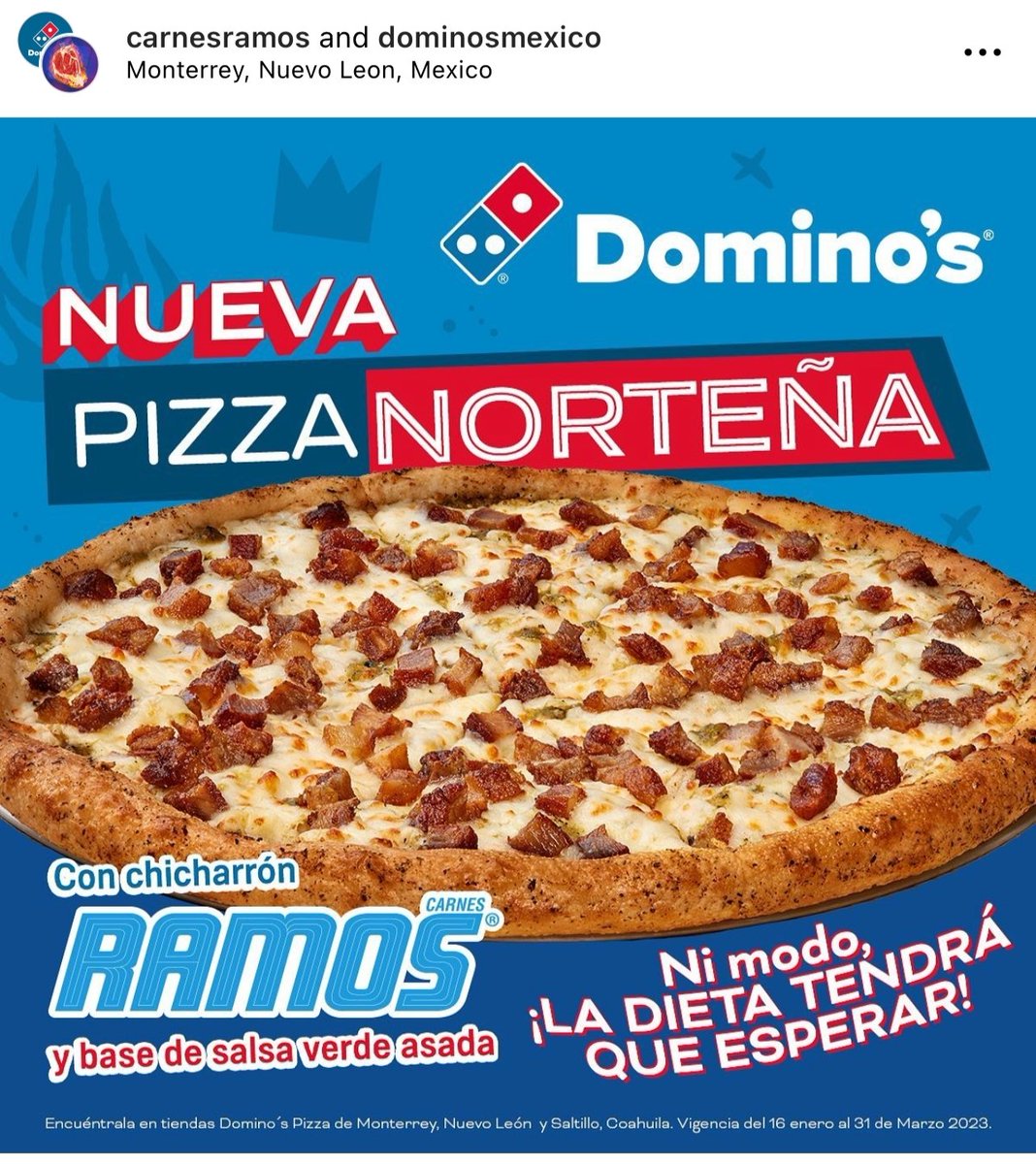 Jarv9518's tweet photo. Lógica del regio "[algo] con chicharron de la ramos"... https://t.co/vAUQgD6VhY