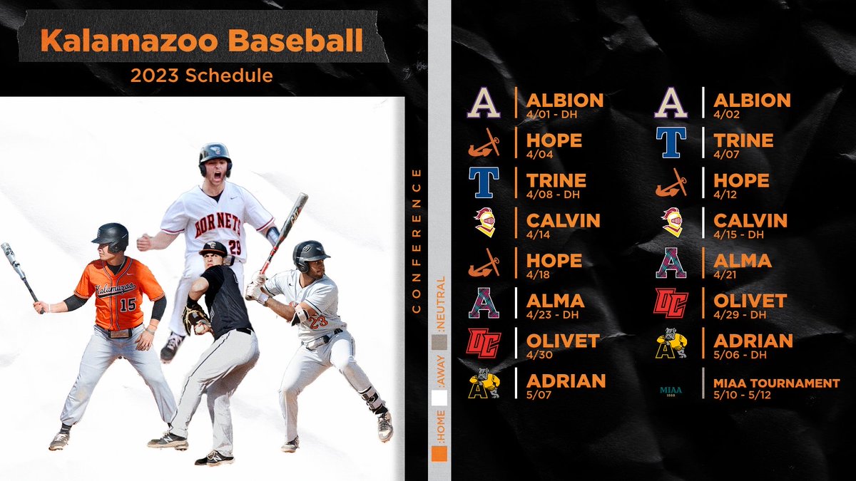 Kalamazoo College Baseball tweet media