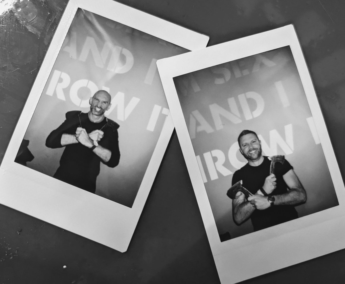 We smashed it <a href="/tweettington/">Richard Whittington</a> 😜 #axethrowing #100club #184 ⛏️