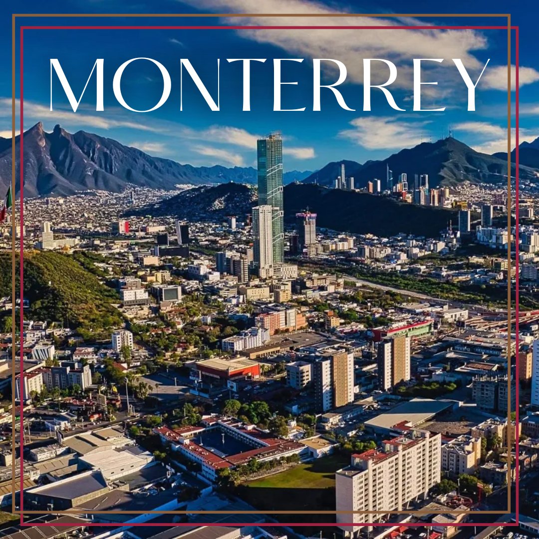 ConsulMexPho's tweet photo. #Monterrey, located in northeastern🇲🇽, has impressive buildings, luxurious malls 🛍️ and traditional haute cuisine🍽️.
Learn about Monterrey's attractions: https://t.co/00uOnhX8Zu
Discover the new direct flight ✈️ Phoenix-Monterrey: https://t.co/pOqknTPjmp
#VisitMexico
#VisitNL https://t.co/iO8bqYcZ84