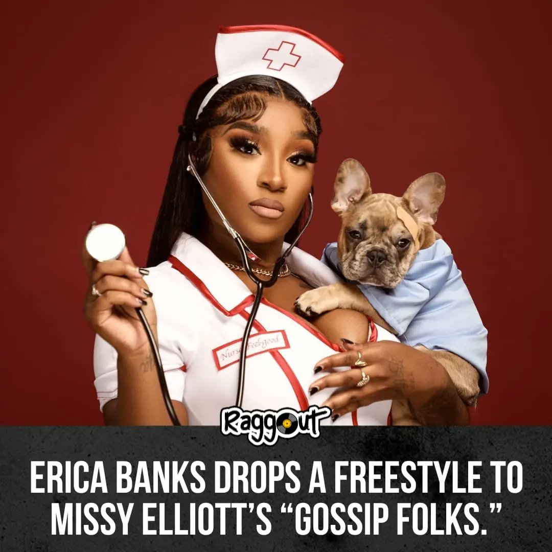 raggoutstudios's tweet image. #ericabanks drops a freestyle to #missyelliott's “Gossip Folks.”

#musicnews #ghanamusic #rapnews #music #rap #entertainment #hiphop #showbiz #hiphopnews #ghanamusic #Ghanaentertainment #entertainmentnews 
#RaggOut
#NoDayzOff