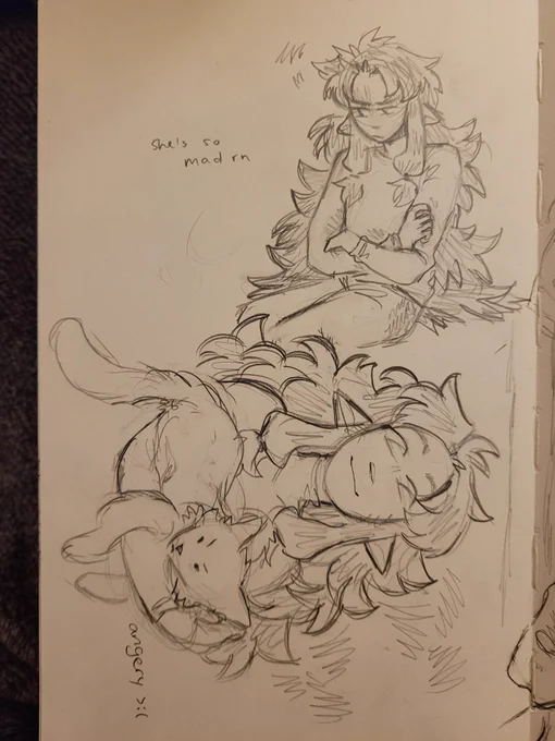 Session doodles :]

#dnd #ocart 