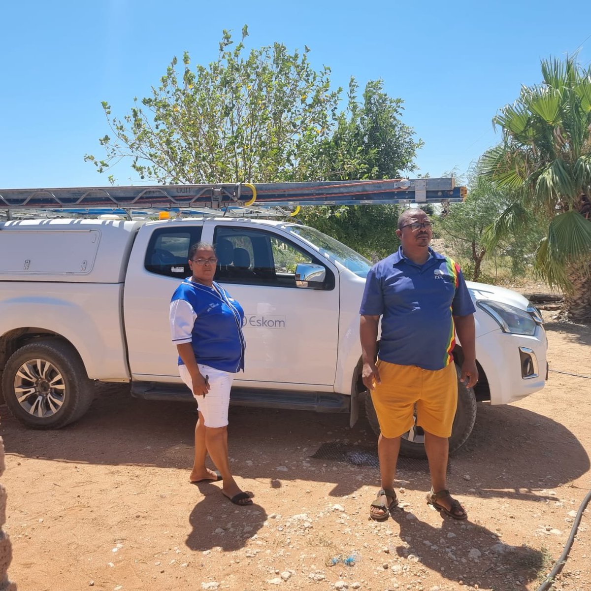 DA_NCape's tweet image. After four days of pressurising Kai !Garib municipality to repair a exposed electrical wire in Soverby, following a storm on Sunday, Cllr Charntell Maasdorp can report that the wire was finally repaired today. The wire posed a serious danger to children. 
#DAGetsThingsDone