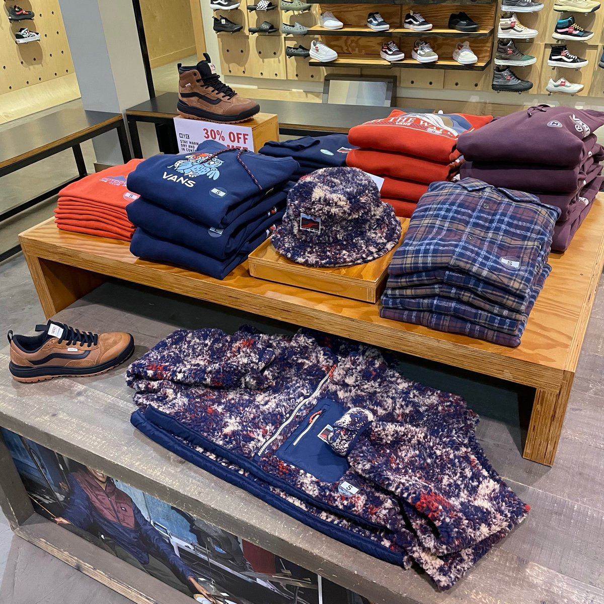 Get active in the new outdoor collection from <a href="/Vans/">Vans</a>! #Kennesaw #TowncenteratCobb