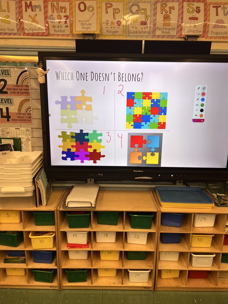 5th66's tweet image. Class 502 @PS66JKO started our math conversation off with a quick which one doesn’t belong @WODBMath #algebraforall