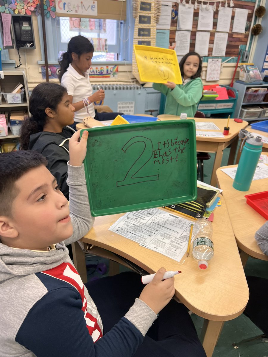 5th66's tweet image. Class 502 @PS66JKO started our math conversation off with a quick which one doesn’t belong @WODBMath #algebraforall