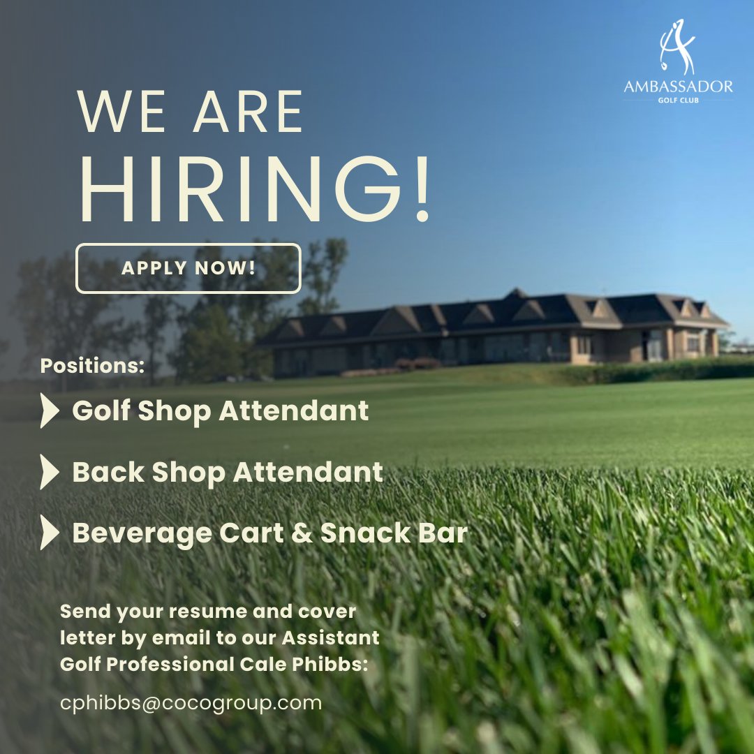 Ambassador Golf Club tweet media