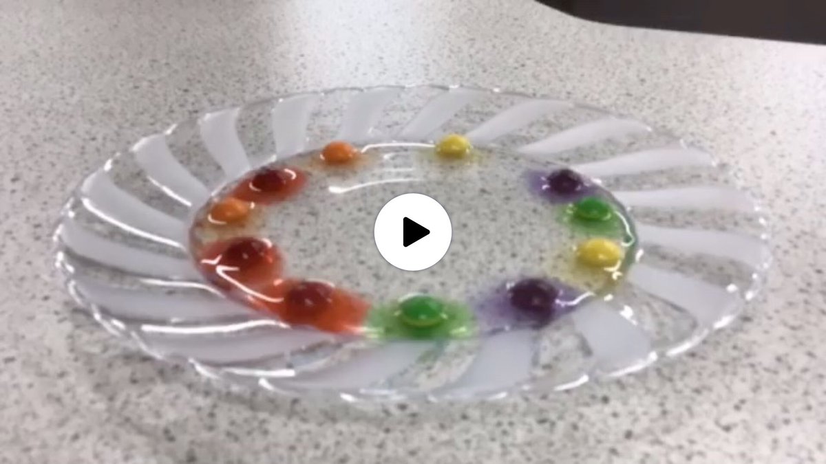 WellfieldMiddle's tweet photo. Tonight has been all about diffusion. Can you explain how this works using your knowledge of dissolving &amp; diffusion?  #WMSScience 
@ScienceBuddies #skittles #diffusion #concentrationgradient https://t.co/r1HnD2H5au