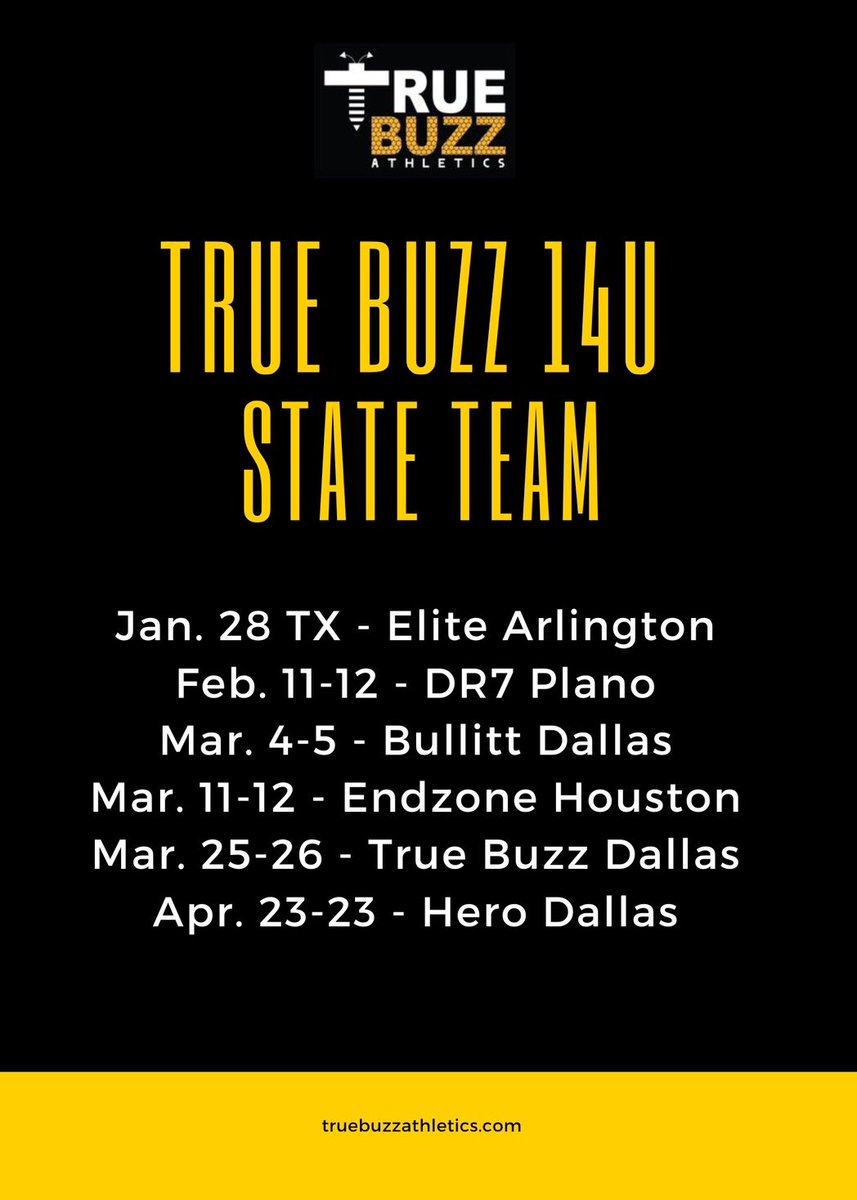 Schedule is out! #Truebuzz #WeBuzzn #BuzzGang