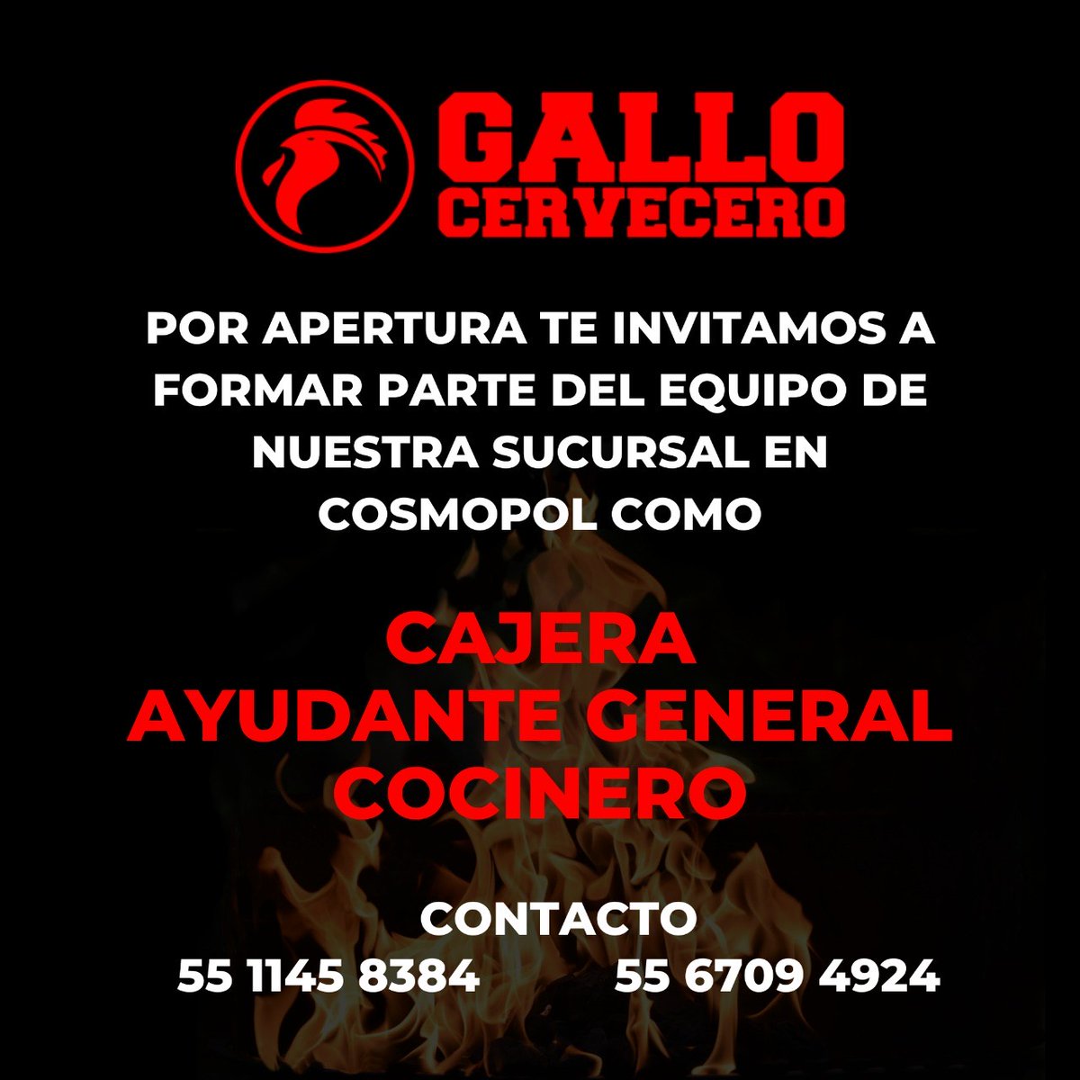CosmopolMx's tweet photo. Forma parte del equipo de Gallo Cervecero en Cosmopol https://t.co/5gDQfBuwrB