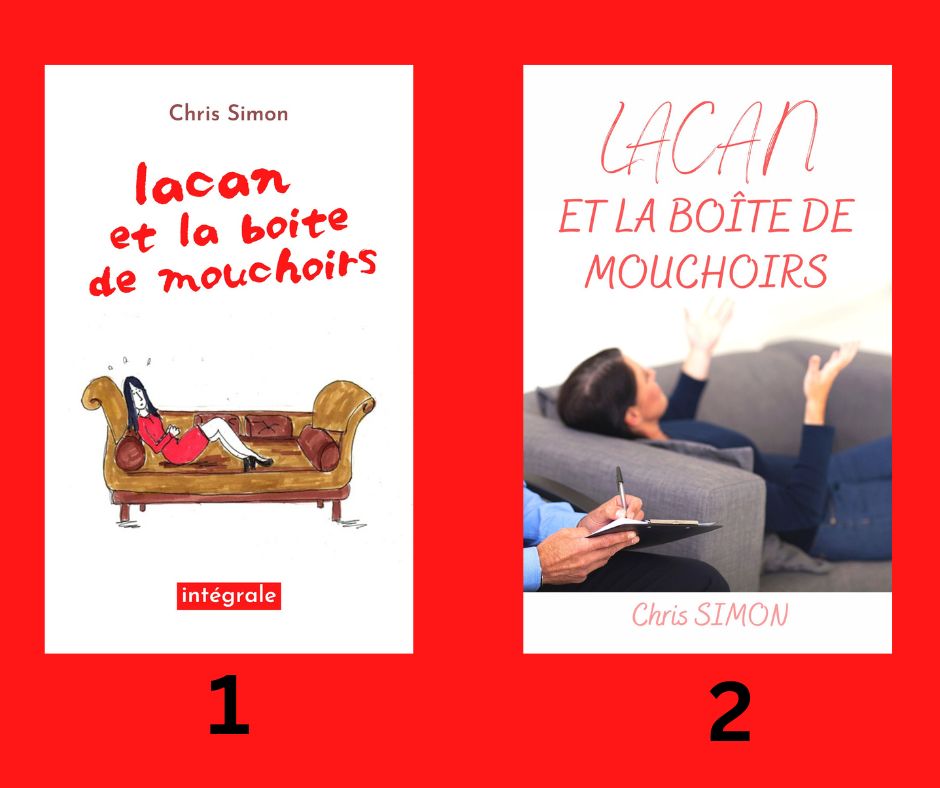 Finalement, à force de chercher une nouvelle #couverture pour ma série #lacanetlaboitedemouchoirs, j'ai trouvé ça ! Un grand merci <a href="/domilebel1/">dominique Lebel</a> pour l'illustration ! Ça vous plaît ? Laquelle préférez vous ? #psychanalyse #roman #livre #livres #livresaddict