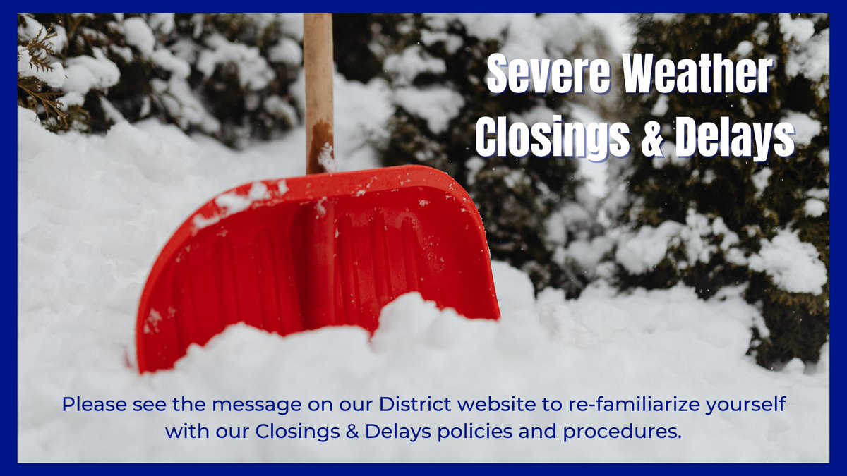 lakewoodlocalsd's tweet photo. ❄️ Attention Lakewood families! It’s that time of year again for severe weather. We make the decision to delay or close school. To review Closings &amp; Delays policy and procedures, visit https://t.co/jomskxvD5S. Our top priority continues to be the safety of our students and staff. https://t.co/Pvtfh8cclP