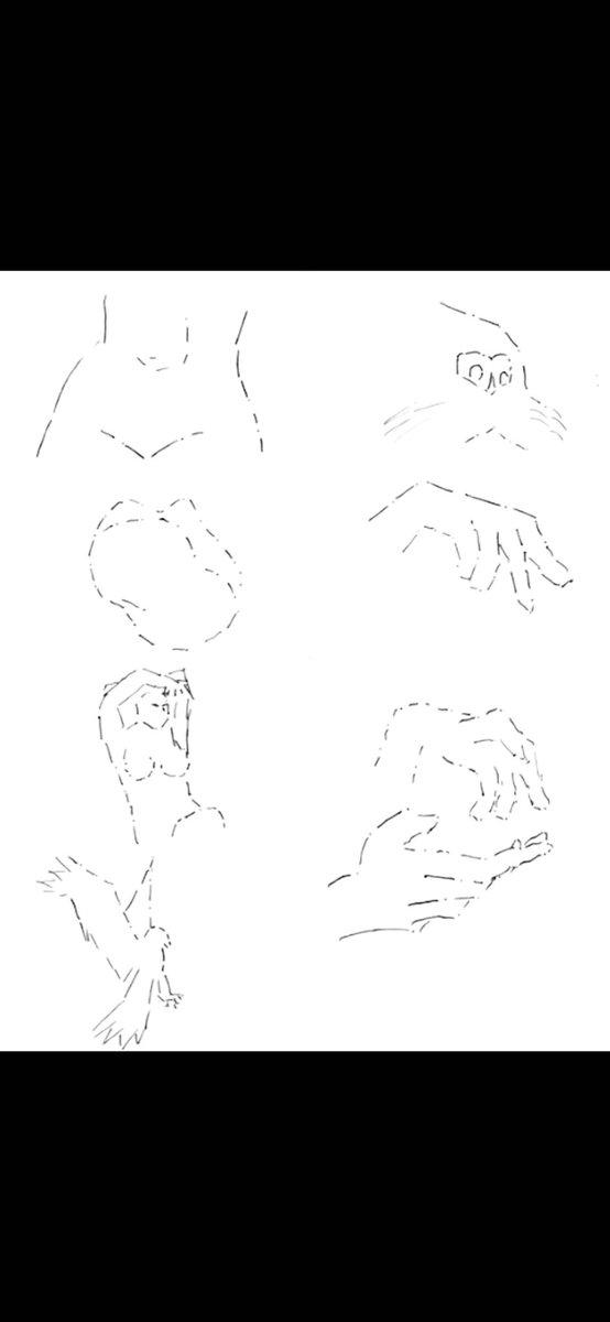 PixelAbsurdist's tweet photo. Which aesthetic do you prefer? Expressive and chaotic or clean and minimalistic? #handdrawn #digitalart #pencilart #Pencildrawing #bird https://t.co/aghXMXpWaY