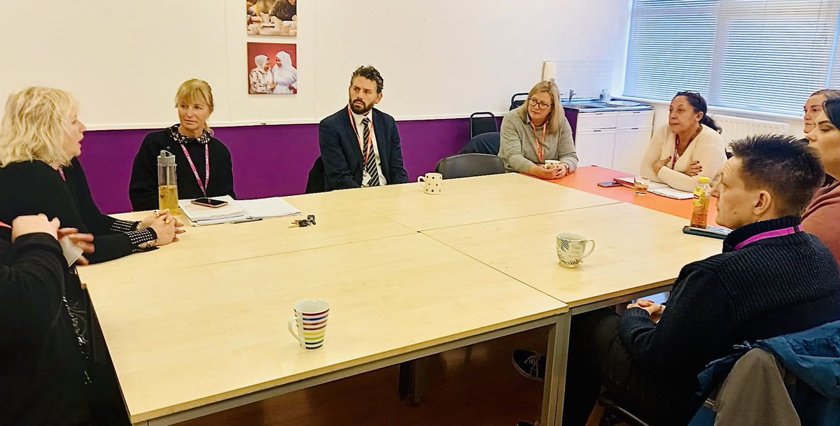 mcneil_tom's tweet photo. We @WestMidsPCC continue our work to deliver one the UK’s first problem solving courts for vulnerable women caught in crime.💯
Yesterday, along with Judge Smith 👩⚖️ who will be part of this pilot, we visited the women’s centre run by 🅱️Birmingham women’s charity @Anawim_BCW. 1/3 https://t.co/CT3SheropF