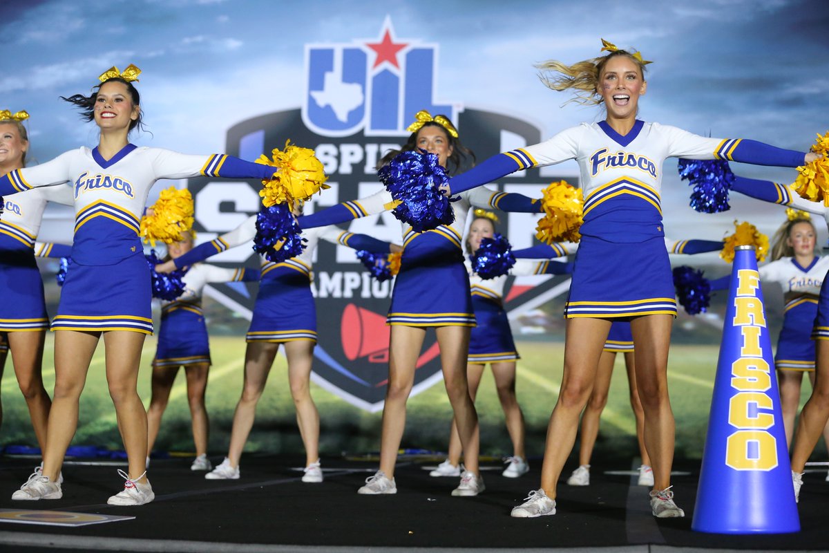 Great job to our FHS Cheer at their UIL competition last week!  Worked together as a team and represented Frisco HS so well...we are proud of your hard work!