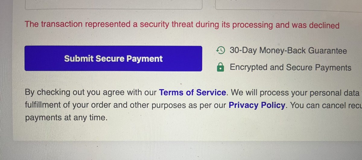 otherTimAllen's tweet photo. @Hostinger apparently trying to buy a web hosting plan from you is deemed a “security threat” ?! 🤔 Looks like you &amp; @namecheap prefer people to spend their money elsewhere. 🙃 https://t.co/qgVbFluDxh