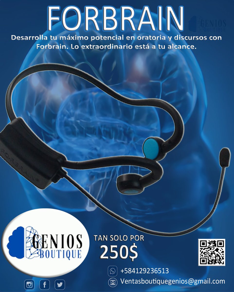 BoutiqueGenios's tweet photo. Forbrain puede usarse diariamente para mejorar la lectura el habla, la pronunciación y la fluidez verbal.

https://t.co/rR9LCp3FMd

#forbrain  #oratoria #comunica  #comunicacion #coaching #liderazgo #voz #comunicacion #comunicacionefectiva #coach #cursodeoratoria  #PTPUBLICIDAD https://t.co/sGlDqbzTjd