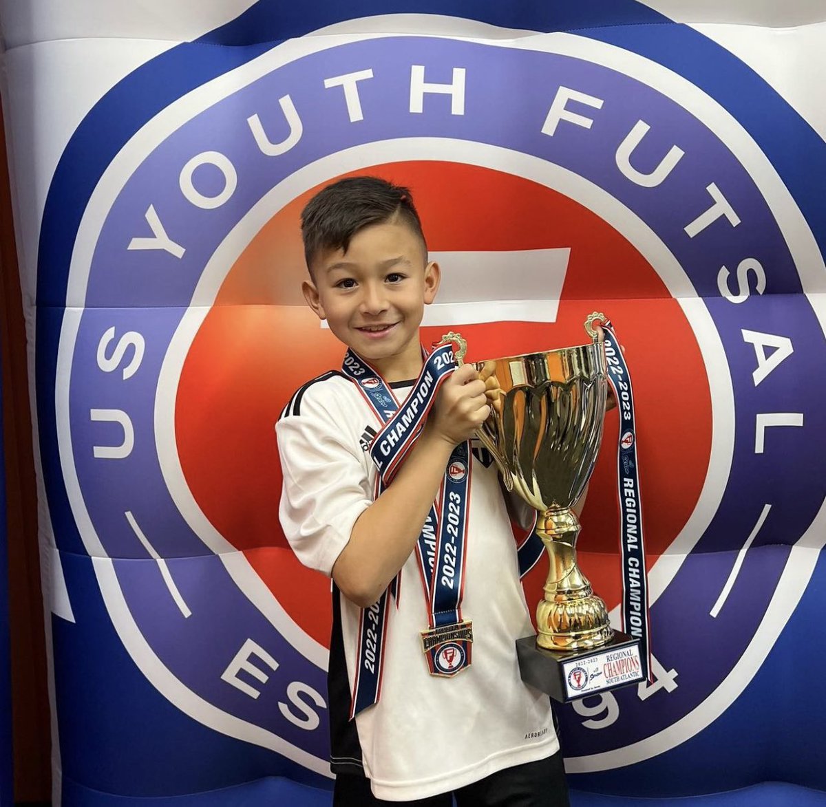 usyouthfutsal's tweet photo. U11 Regional Champions! Register for your local regional championships today.๐
https://t.co/7jOKWorJLS
#usyf #usyouthfutsal #usyfregionals https://t.co/uNmGCtOMEo