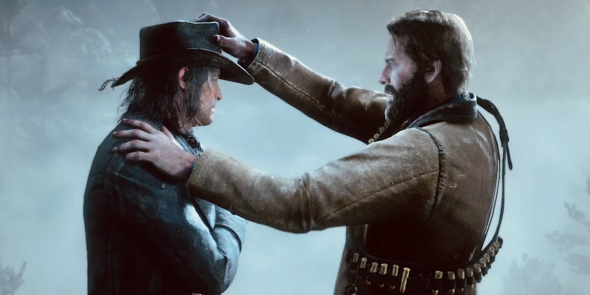 GTABase's tweet photo. Brothers.

#RedDeadRedemption2 https://t.co/p7W6TiFEvB