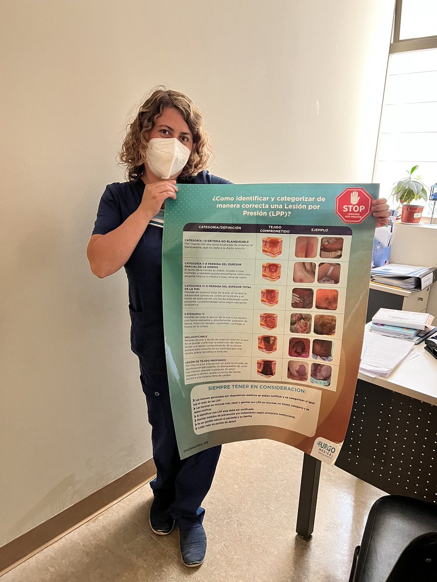 BPSO_HPM's tweet photo. Seguimos visitando supervisores para entregar estos posters educativos para poder identificar y categorizar de manera correcta una LPP. Saludos a Neo, CAE, UCI y Salud Infanto-Juvenil. Buena tarde! #nomasLPP #HPMdiceStopLPP #byeLPP @DorisGrinspun @RNAO @rpintornao @hospitalpm https://t.co/ivjQ9zo7bg