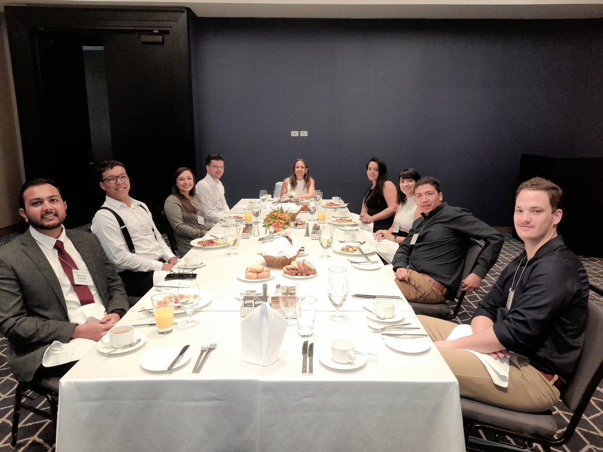 Great breakfast with the finalists of the Student competition! #iets <a href="/iracbiogen/">iracbiogen</a>