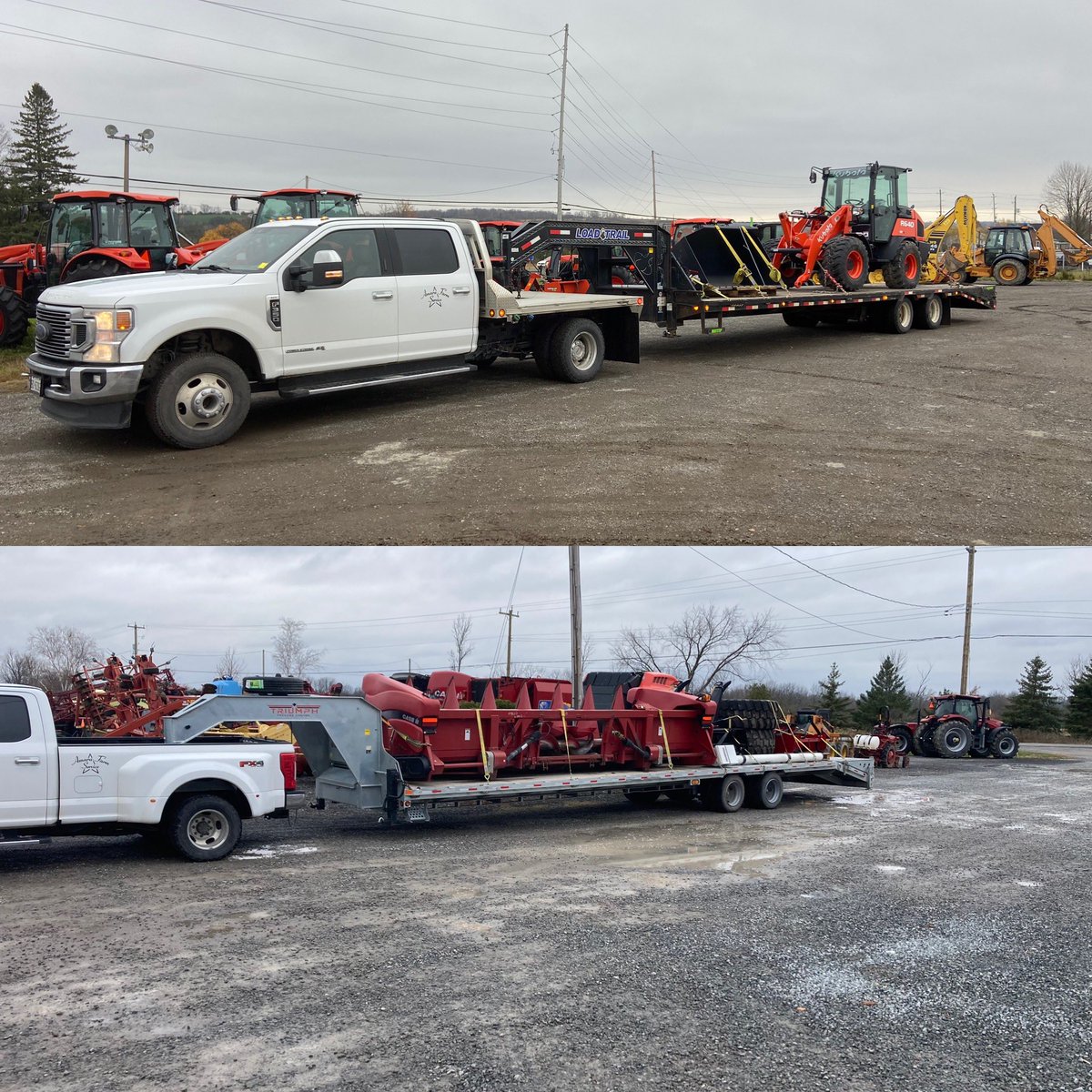 We’ve got some availability over the next two weeks if your looking to have something moved around Ontario!  Up to 40’ of deck. Can move two point implements etc as well. RT appreciated. Thanks #OntAg