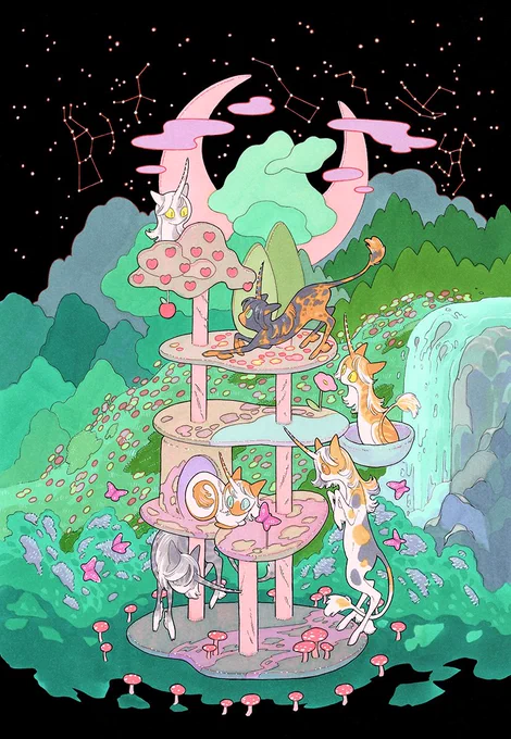 unicorn cats  