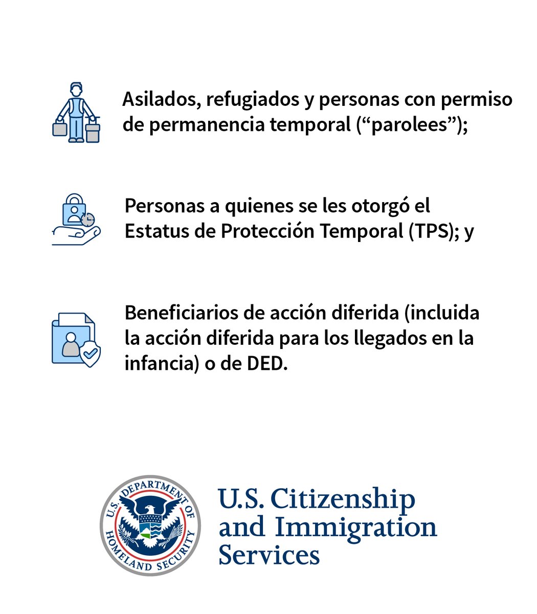 USCIS Español on Twitter "Si es posible persona de apoyo de un cubano, haitiano, nicaragüense o