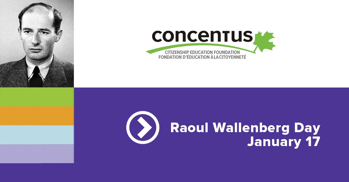 Today is Raoul Wallenberg Day. 
Raoul Wallenberg was a Swedish diplomat who helped save tens of thousands of Jewish lives in Nazi-occupied Hungary.  Raoul Wallenberg was Canada's first Honorary Citizen.

#RaoulWallenberg #NeverForget
#Saskedchat  #EdChat   #PowerOfOne