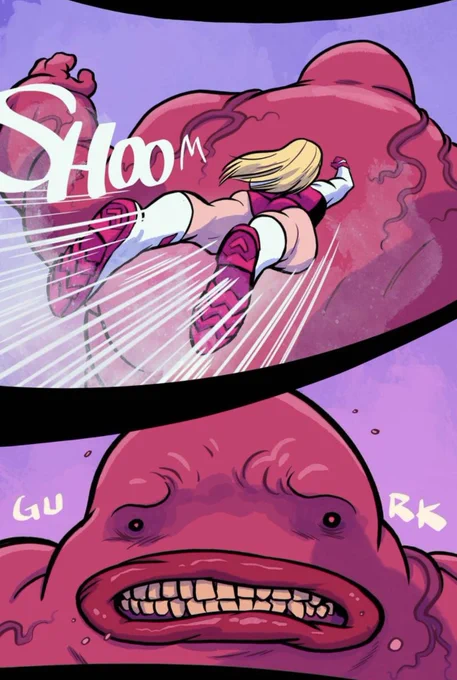 Master Peace takes on the Nervous Tick, bloated with power beyond anything he's ever experienced.From the latest episode of my WebToon Canvas series SpandEx, which you should definitely read! 