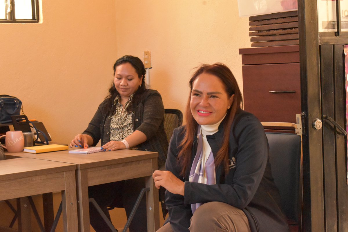 Fortalecerán módulo de atención a mujeres victimas de violencia en Landa. 
#juntassomosmasfuertes
La Mtra. María Marisol Kuri Lorenzo, directora del Instituto Queretano de las Mujeres (IQM) visitó el modulo en atención del IMML en Landa de Matamoros