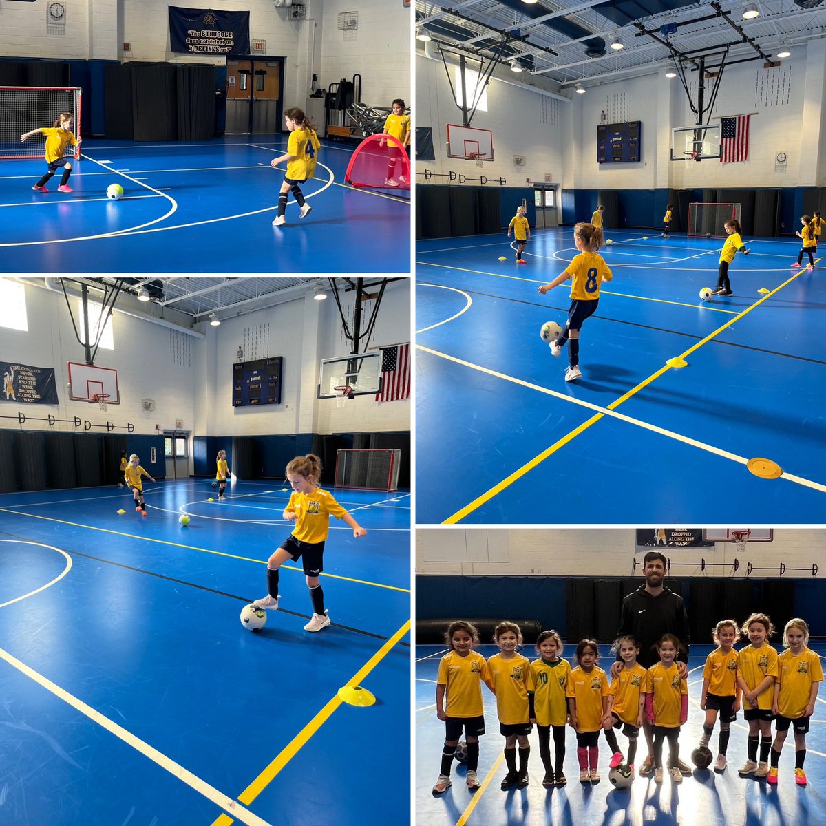 CTR Futsal 2023!!

Coach Kevin Halloran
2016 U7 Girls

⚽️ promote creativity
⚽️ improve technique 
⚽️ increase speed of play

#WeAreCTR #soccer #njsoccer #soccertraining #monmouthcounty