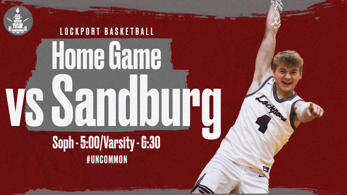 🚨 Gameday 🚨

🆚 - Sandburg
🕰️ - 5:00/6:30 PM
📍 - LTHS East Campus

Adam Labuda says, “Hope to see you there!”

#UNCOMMON #PorterPride